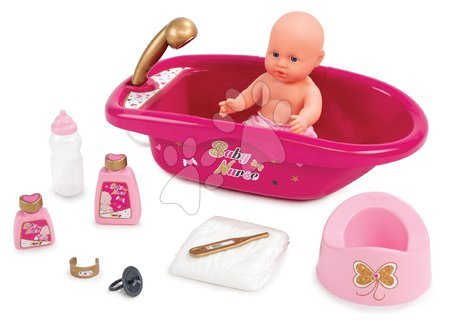 Babacenter - Szett pelenkázó asztal játékbabának Baby Nurse Szívecske Smoby - 2