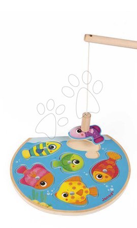 Holzpuzzle und Baukits - Holzpuzzle Angelspiel Speedy Fish Puzzle Janod - 4