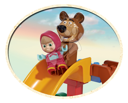 Staré položky - Set skluzavka Máša a medvěd Toboggan XS Smoby - 15