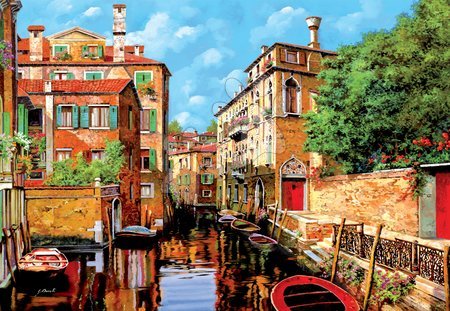 Puzzle 2000 dílků - Puzzle Luce A Venezia, Guido Borelli Educa - 1
