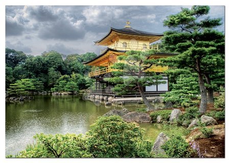 Puzzle 2000 dílků - Puzzle Temple of the Golden Pavillion, Kyoto Educa - 1