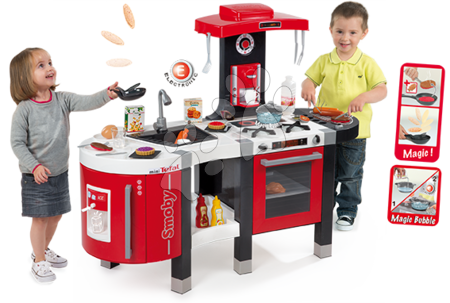 Kuchyňky pro děti sety - Set kuchyňka Tefal French Touch Bublinky Smoby - 9