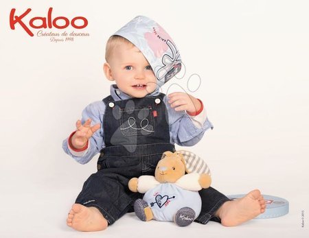 Pro miminka - Plyšový králíček Blue Denim-Chubby Rabbit Kaloo - 7