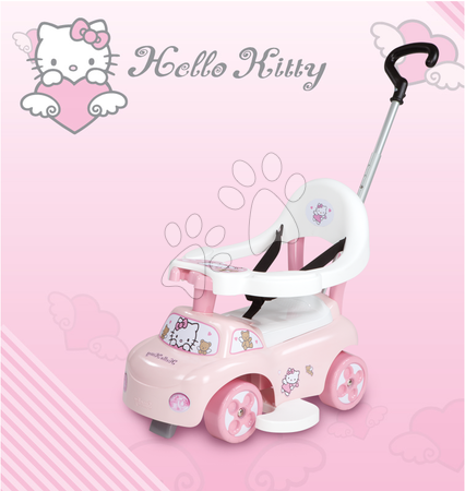 Bébitaxik 6 hónapos kortól - Balade lábbal hajtós Hello Kitty autó Smoby - 7