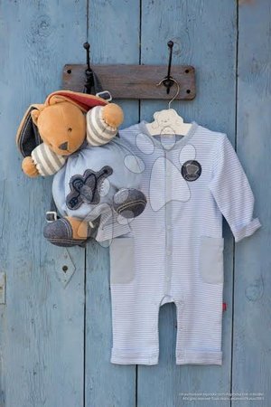 Pro miminka - Plyšový králíček Blue Denim-Chubby Rabbit Kaloo - 9