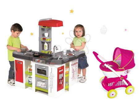 Kuchyňky pro děti sety - Set kuchyňka Tefal Studio XXL Smoby - 29