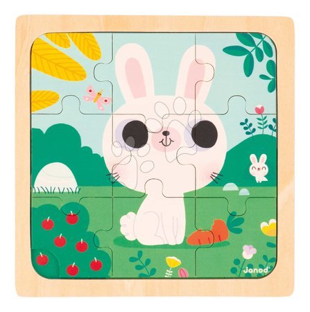 Black Friday from manufacturer Janod | Stran 5 - Drevené puzzle pre najmenších Trio Zvieratká Janod s predlohou_1
