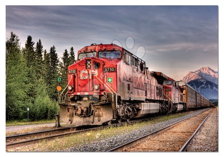 Puzzle cu 1500 de bucăți - Puzzle Canadian Pacific Train Educa - 1