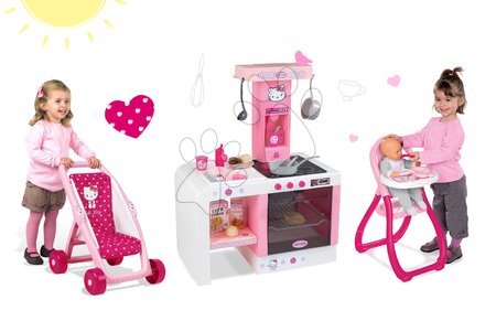 Kuchnia dla dzieci zestawy - Zestaw kuchnia Hello Kitty Cheftronic Smoby - 17