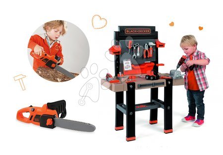 Black & Decker - Komplet delavnica Black+Decker Smoby