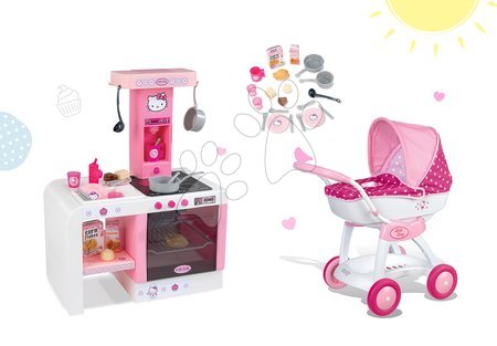 Kinderwagen für Puppen Sets - Set Puppenwagen Mascha und Bär Smoby - 14