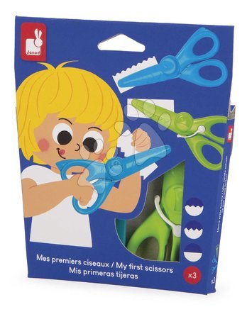 Lucru manual și creație - Foarfecă pentru hârtie My First Scissors Janod - 9