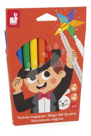 Crtanje i slikanje - Magické fixky Magic Felt-tip Pens Janod - 5