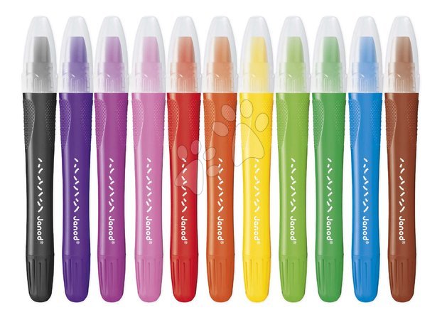 Crtanje i slikanje - Gélové pastelky Gel Crayons Janod_1