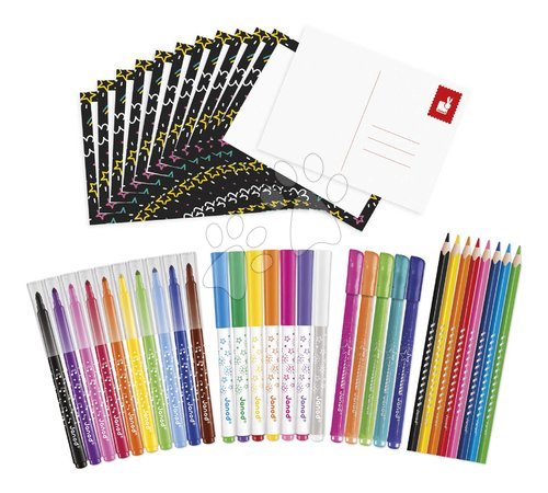 Crtanje i slikanje - Výtvarný kufrík Coloring Box Janod