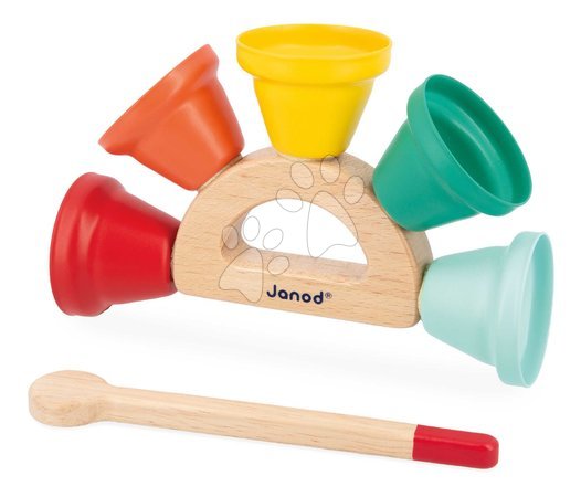 Black Friday from manufacturer Janod | Stran 5 - Drevený hudobný nástroj zvončeky Handbell Gioia Janod
