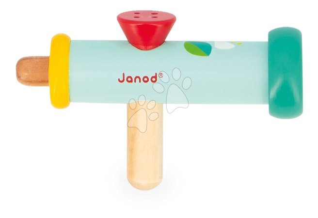 Dřevěné hudební nástroje - Drevený hudobný nástroj trúbka Trumpet Gioia Janod - 3