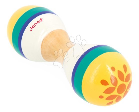 Black Friday de la producătorul Janod | Pagină 13 - Instrument muzical de lemn maracas Double Head Maracas Gioia Janod_1
