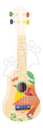 Dřevěné hudební nástroje - Drevený hudobný nástroj ukulele Gioia Janod - 1