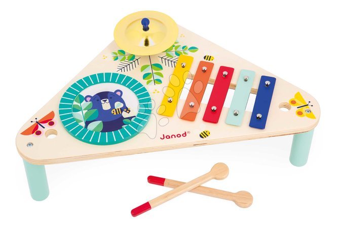 Black Friday from manufacturer Janod | Stran 3 - Drevený hudobný stolík Musical Table Gioia Janod