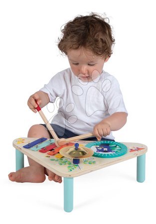 Instrumente de jucărie din lemn - Măsuță muzicală din lemn Musical Table Gioia Janod - 9