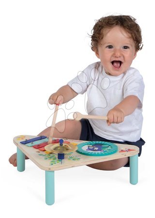 Instrumente de jucărie din lemn - Măsuță muzicală din lemn Musical Table Gioia Janod - 10