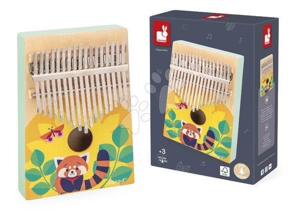 Instrumente de jucărie din lemn - Instrument muzical de lemn kalimba Gioia Janod - 4
