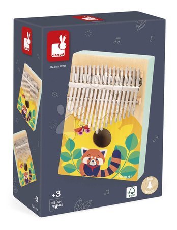 Instrumente de jucărie din lemn - Instrument muzical de lemn kalimba Gioia Janod - 6