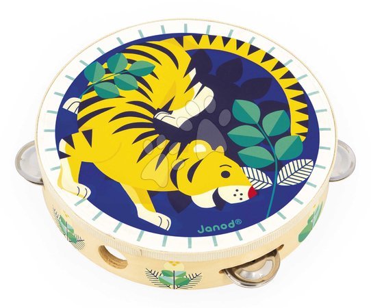 Musikinstrumente aus Holz - Holztamburin Tambourine Gioia Janod - 3