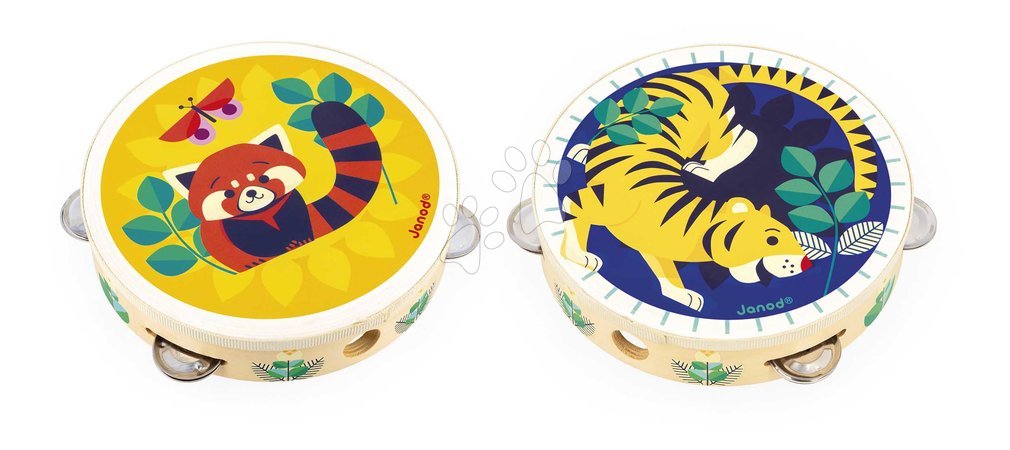 Musikinstrumente aus Holz - Holztamburin Tambourine Gioia Janod - 4