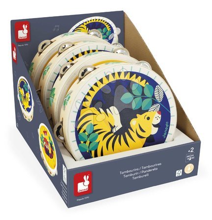 Musikinstrumente aus Holz - Holztamburin Tambourine Gioia Janod - 9