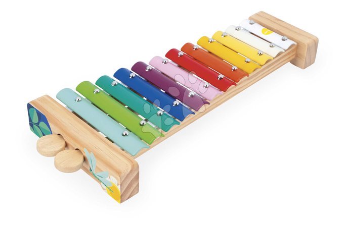 Dřevěné hudební nástroje - Drevený xylofón Xylophone Gioia Janod - 2