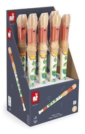 Leseni glasbeni inštrumenti - Drevená flauta Flute Gioia Janod - 3