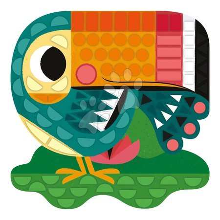 Ръчни работи и творчество - Макси креативен комплект лепене на животни My Arts&Crafts Stickers and Decors Atelier Janod - 8