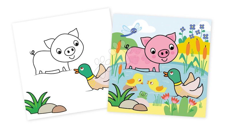 Prace ręczne i tworzenie - Maxi kreatívna sada Multi-activities My Arts&Crafts Atelier Janod - 1
