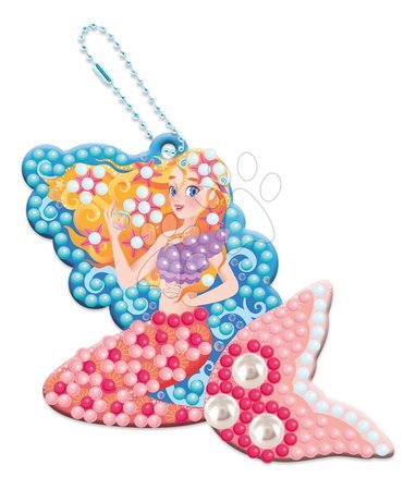 Ръчни работи и творчество - Миди креативен комплект Магически океан Magic Ocean Diamond Key Rings Atelier Janod - 3