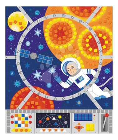 Ръчни работи и творчество | Страница 3 - Maxi kreatívna sada Mozaika Vesmír Mosaic Space Atelier Janod