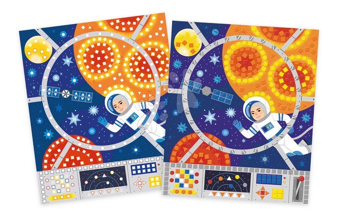 Ръчни работи и творчество | Страница 3 - Maxi kreatívna sada Mozaika Vesmír Mosaic Space Atelier Janod_1