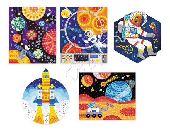 Trabalhos manuais e criação - Maxi conjunto criativo Mosaico Espaço Mosaic Space Atelier Janod - 7