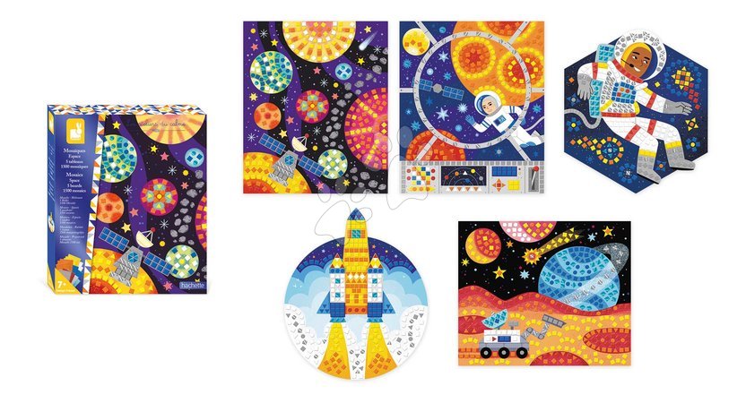 Trabalhos manuais e criação - Maxi conjunto criativo Mosaico Espaço Mosaic Space Atelier Janod - 8