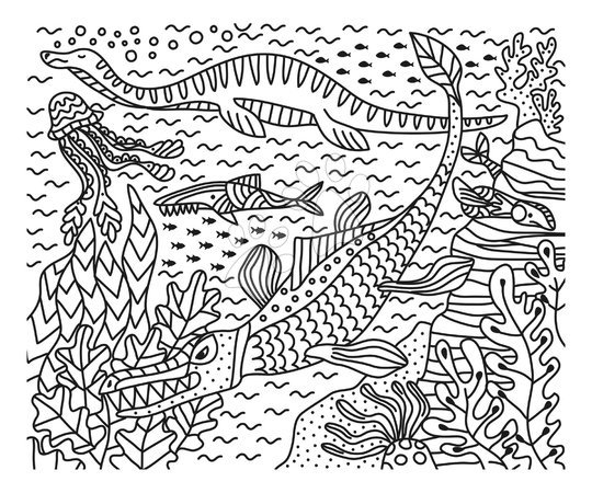 Рисуване и боядисване - Maxi креативен комплект Рисуване Динозавър Magic Painting Dinosaur Atelier Janod - 13