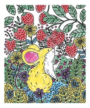 Рисуване и боядисване - Maxi креативен комплект Рисуване Горски животни Magic Painting Forest Atelier Janod - 8