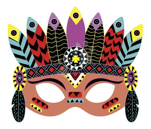 Ръчни работи и творчество | Страница 6 - Mini kreatívna sada Party Masky Scratch Art Party Masks Atelier Janod