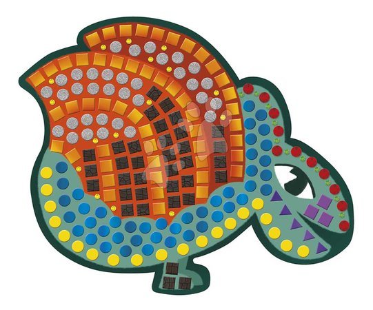 Ръчни работи и творчество - Макси креативен комплект Мозайка Динозаври Mosaics Dinosaurs Atelier Janod - 7