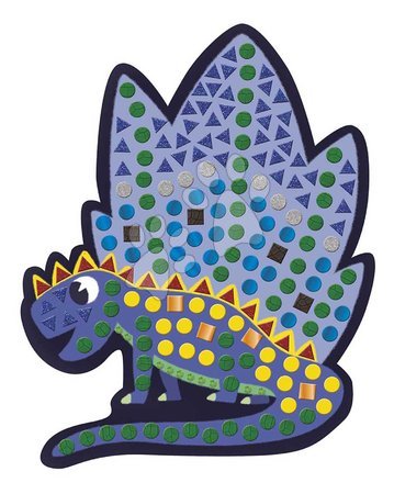 Ръчни работи и творчество - Макси креативен комплект Мозайка Динозаври Mosaics Dinosaurs Atelier Janod - 8