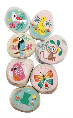 Рисуване и боядисване - Maxi kreatívna sada Maľované kamene Pebble Painting Atelier Janod