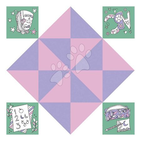 Travaux manuels et créatifs - Mini kreatívna sada Nebo peklo raj Origami Paper Fortune Tellers Atelier Janod - 6