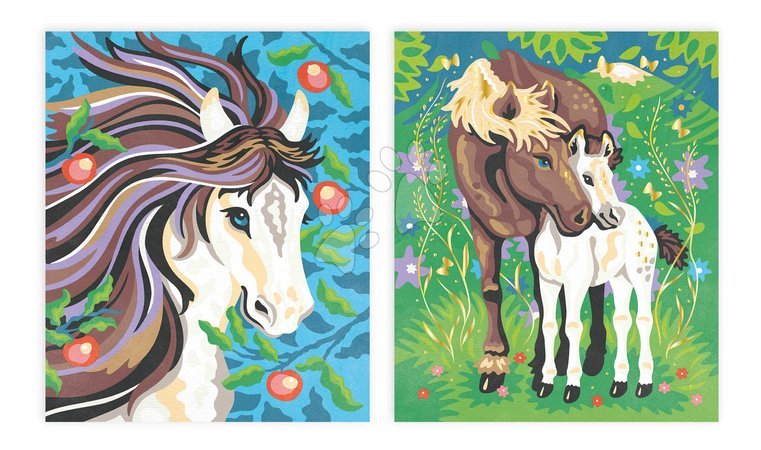 Рисуване и боядисване - Макси креативен комплект Рисуване по номера Кончета Painting by Numbers Atelier Janod - 4