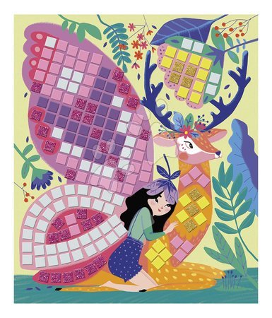 Trabalhos manuais e criação - Maxi conjunto criativo Mosaico Fadas Mosaicos Fadas Atelier Janod - 2