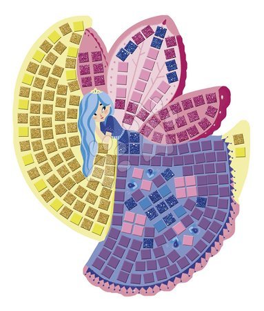Trabalhos manuais e criação - Maxi conjunto criativo Mosaico Fadas Mosaicos Fadas Atelier Janod - 3